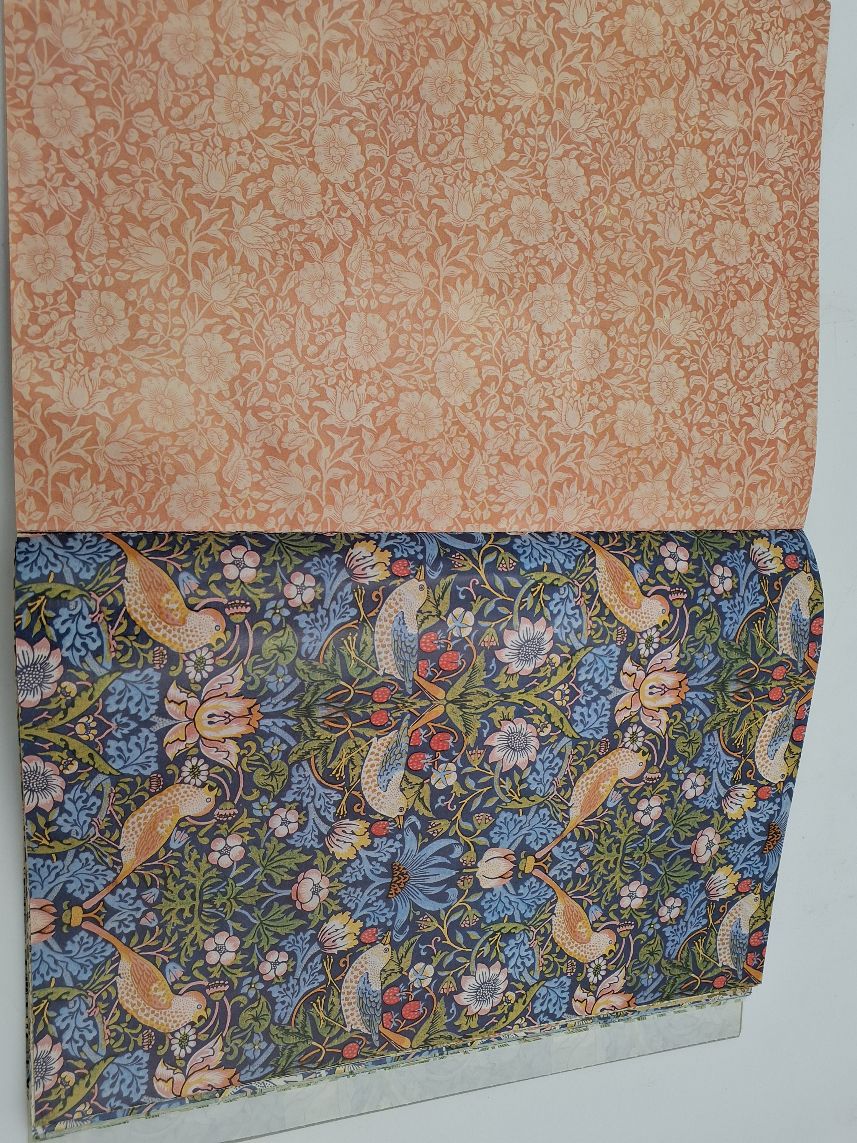 Giftwraps by Artists, designs by William Morris